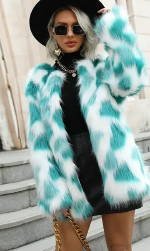 Fur Coat for Women Imitation