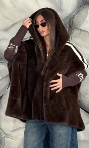 Winter Patchwork Hooded
